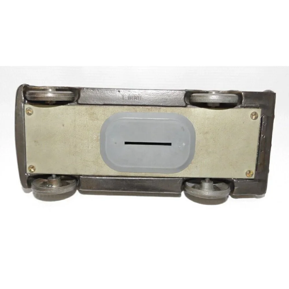 BANTHRICO vintage 1974 metal bill, coin bank T-Bird 7